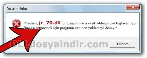 jr_70.dll hatası