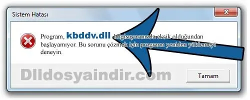 kbddv.dll hatası