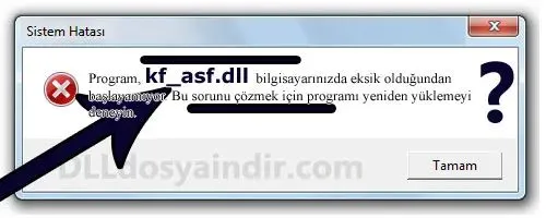 kf_asf.dll hatası