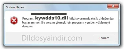 kywdds10.dll hatası
