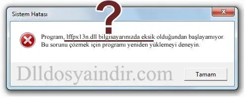 lffpx13n.dll hatası