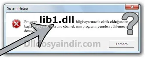 lib1.dll hatası