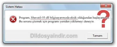 libavutil-55.dll hatası