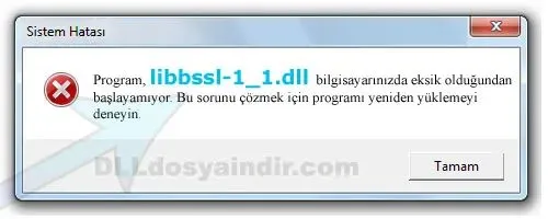 libbssl-1_1.dll hatası