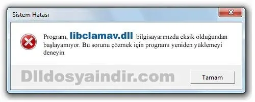libclamav.dll hatası