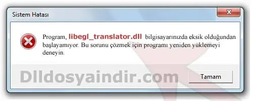 libegl_translator.dll hatası