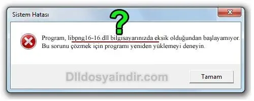 libpng16-16.dll hatası
