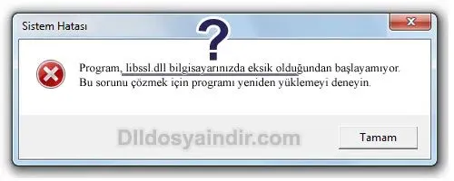 libssl.dll hatası