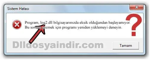 log2.dll hatası