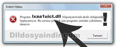 lxaa1uict.dll hatası