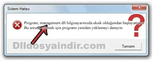 management.dll hatası