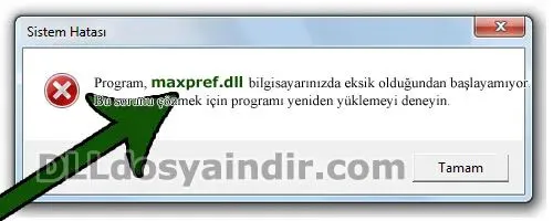 maxpref.dll hatası