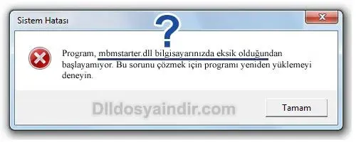 mbmstarter.dll hatası