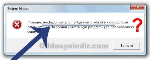 mediaconverter.dll hatası