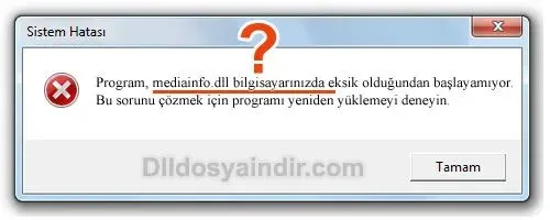 mediainfo.dll hatası