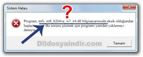 mfx_mft_h264ve_w7_64.dll hatası