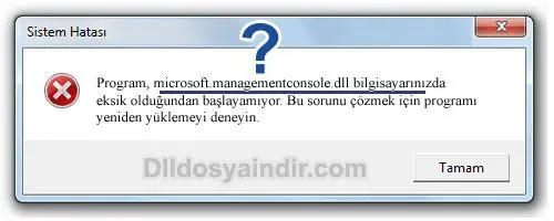 microsoft.managementconsole.dll hatası