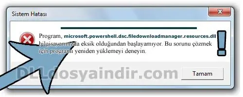 microsoft.powershell.dsc.filedownloadmanager.resources.dll hatası