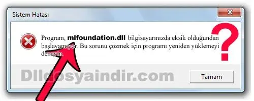 mlfoundation.dll hatası