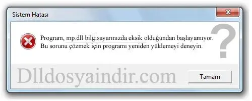 mp.dll hatası