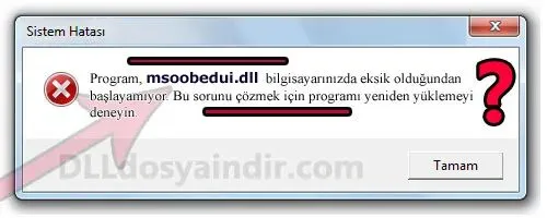 msoobedui.dll hatası