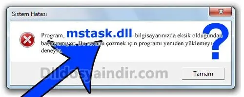 mstask.dll hatası