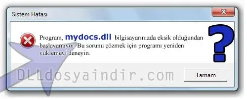 mydocs.dll hatası