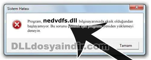 nedvdfs.dll hatası