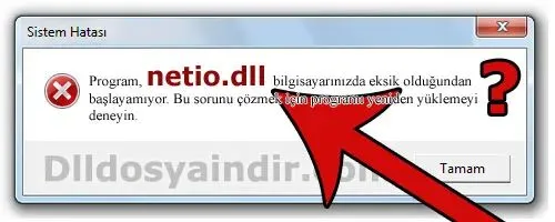 netio.dll hatası