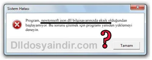 newtonsoft.json.dll hatası