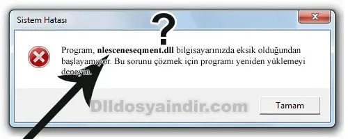 nlesceneseqment.dll hatası