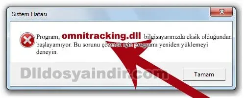 omnitracking.dll hatası