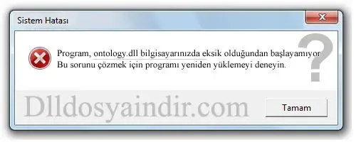 ontology.dll hatası