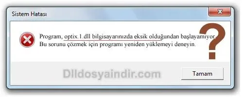 optix.1.dll hatası