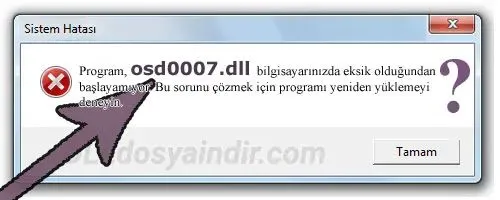 osd0007.dll hatası