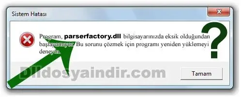 parserfactory.dll hatası