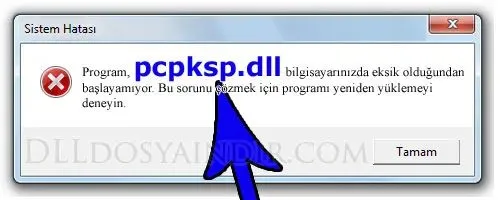 pcpksp.dll hatası