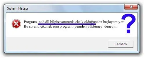 pdd.dll hatası