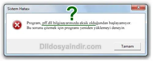 pff.dll hatası