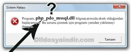 php_pdo_mssql.dll hatası