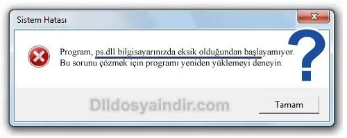 ps.dll hatası