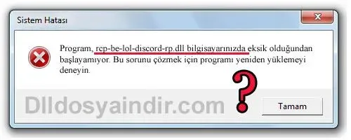 rcp-be-lol-discord-rp.dll hatası