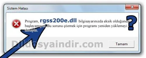 rgss200e.dll hatası