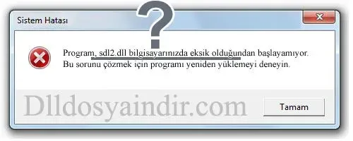 sdl2.dll hatası