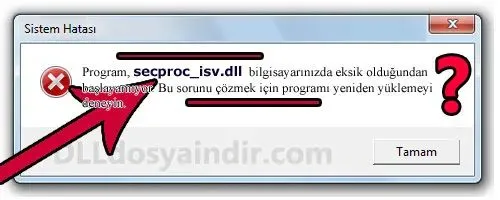 secproc_isv.dll hatası