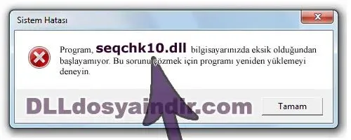seqchk10.dll hatası