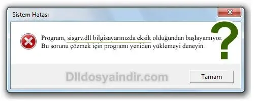 sisgrv.dll hatası
