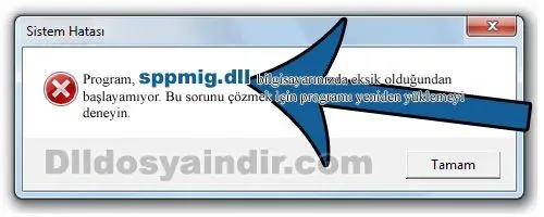 sppmig.dll hatası