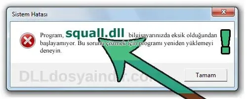 squall.dll hatası