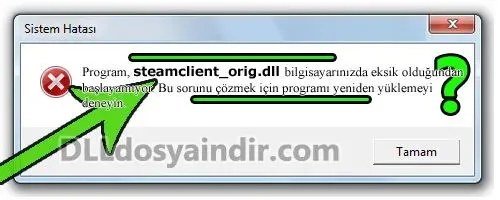steamclient_orig.dll hatası